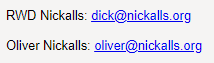 our emails